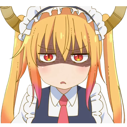 😠 Стикер «Kobayashi-san Chi no Maid Dragon» для Telegram