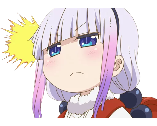 💥 Стикер «Kobayashi-san Chi no Maid Dragon» для Telegram