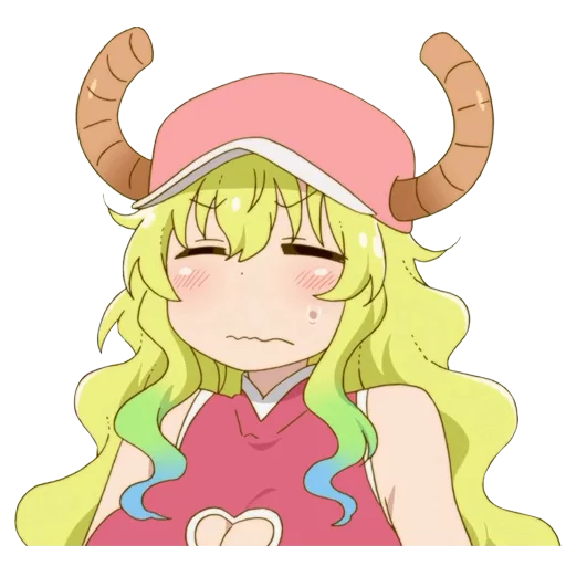 😓 Стикер «Kobayashi-san Chi no Maid Dragon» для Telegram