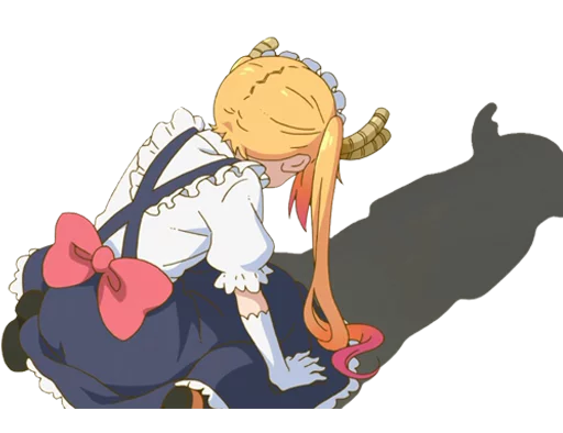 😞 Стикер «Kobayashi-san Chi no Maid Dragon» для Telegram