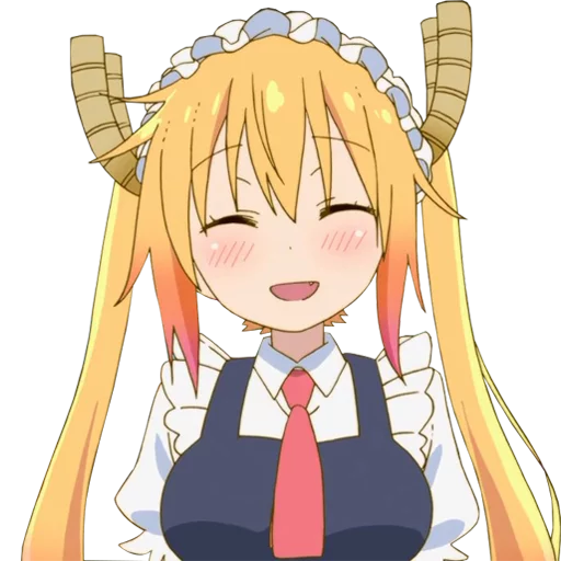 😄 Стикер «Kobayashi-san Chi no Maid Dragon» для Telegram