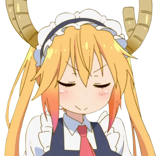 😌 Стикер «Kobayashi-san Chi no Maid Dragon» для Telegram