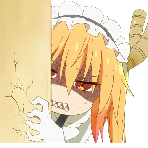 👿 Стикер «Kobayashi-san Chi no Maid Dragon» для Telegram