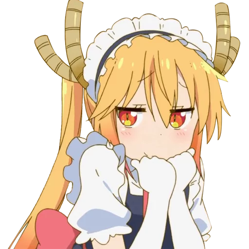 😏 Стикер «Kobayashi-san Chi no Maid Dragon» для Telegram