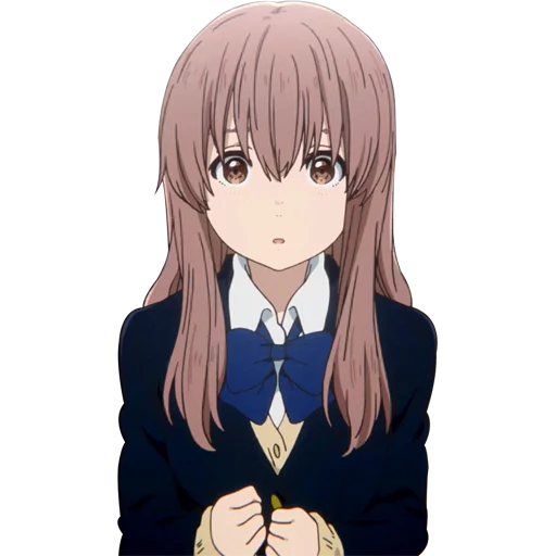 😶 Стикер «Koe no Katachi A Silent Voice» для Telegram