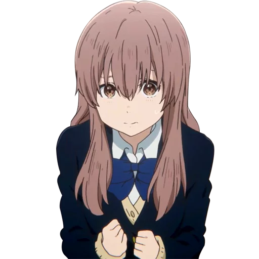 🙁 Стикер «Koe no Katachi A Silent Voice» для Telegram