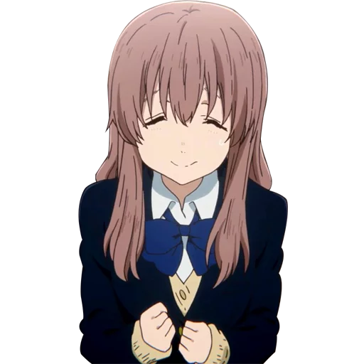 ☺️ Стикер «Koe no Katachi A Silent Voice» для Telegram