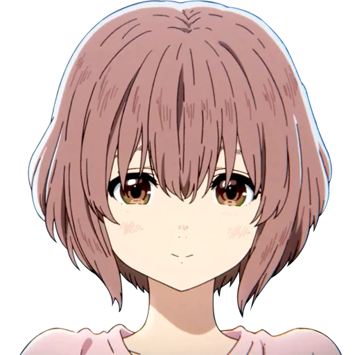 Стикерпак Koe no Katachi A Silent Voice для Telegram