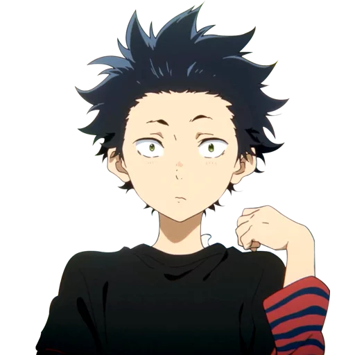 😶 Стикер «Koe no Katachi A Silent Voice» для Telegram