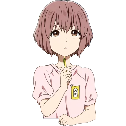 🤔 Стикер «Koe no Katachi A Silent Voice» для Telegram