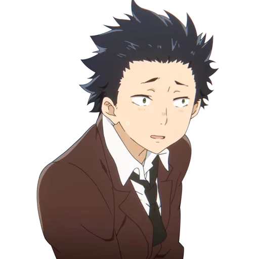 😅 Стикер «Koe no Katachi A Silent Voice» для Telegram