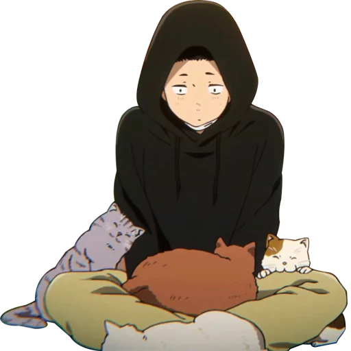 😽 Стикер «Koe no Katachi A Silent Voice» для Telegram