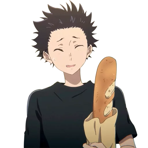 😅 Стикер «Koe no Katachi A Silent Voice» для Telegram