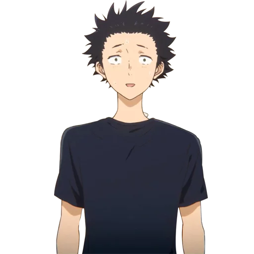 😰 Стикер «Koe no Katachi A Silent Voice» для Telegram