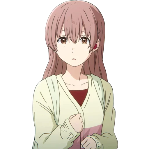 😶 Стикер «Koe no Katachi A Silent Voice» для Telegram