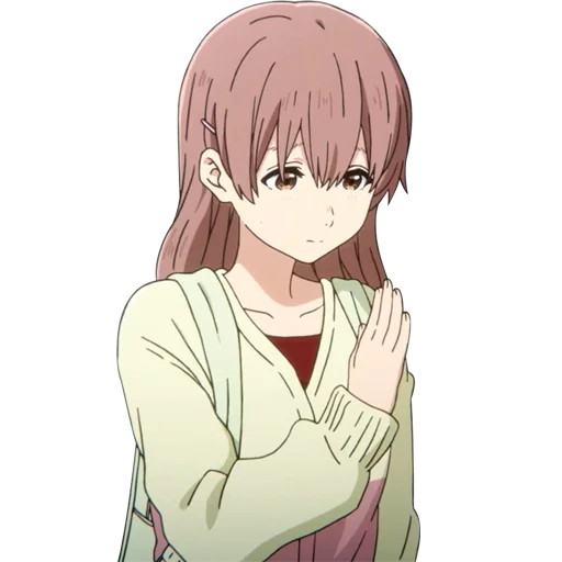 🙏 Стикер «Koe no Katachi A Silent Voice» для Telegram