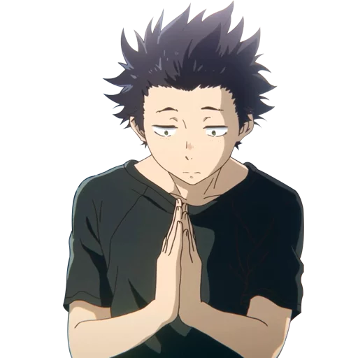 🙏 Стикер «Koe no Katachi A Silent Voice» для Telegram