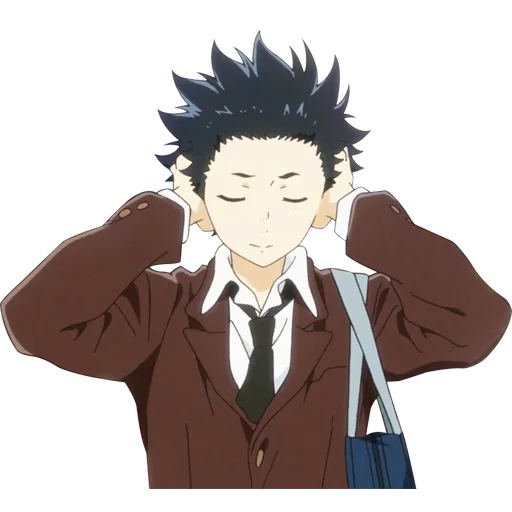 🙉 Стикер «Koe no Katachi A Silent Voice» для Telegram