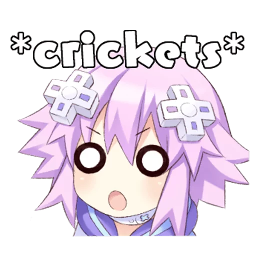 👀 Стикер «Nep-Nep Stickers &;Neptune&;» для Telegram