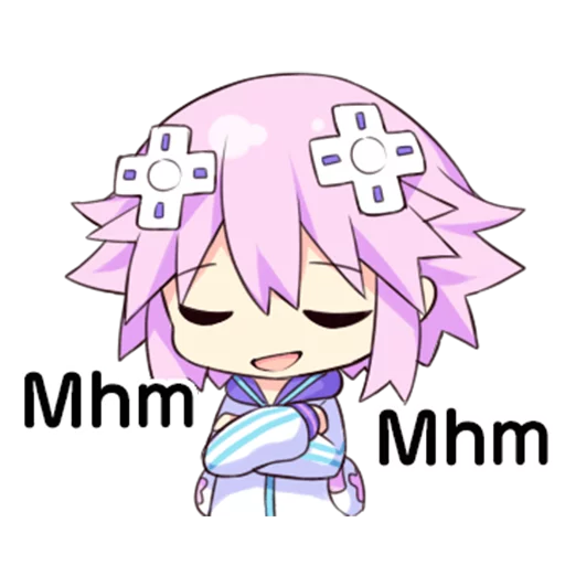 😏 Стикер «Nep-Nep Stickers &;Neptune&;» для Telegram
