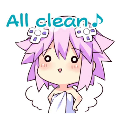 ✨ Стикер «Nep-Nep Stickers &;Neptune&;» для Telegram