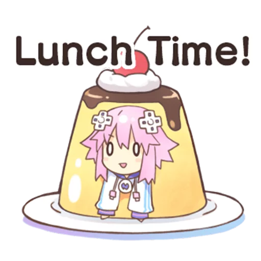 🍮 Стикер «Nep-Nep Stickers &;Neptune&;» для Telegram