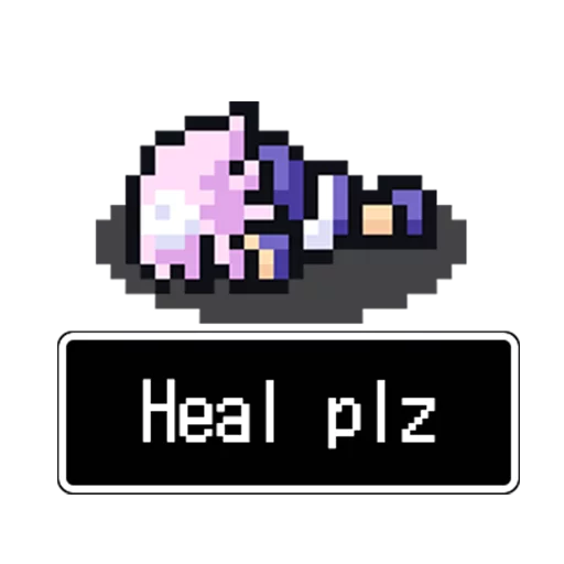 😵 Стикер «Nep-Nep Stickers &;Neptune&;» для Telegram