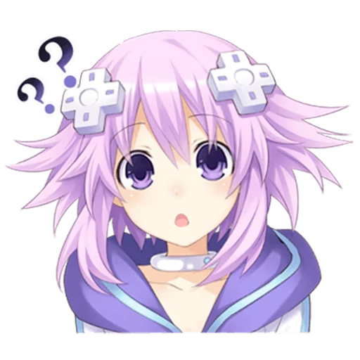 😶 Стикер «Nep-Nep Stickers &;Neptune&;» для Telegram