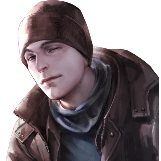😉 Стикер «Detroit Become Human (Connor)» для Telegram