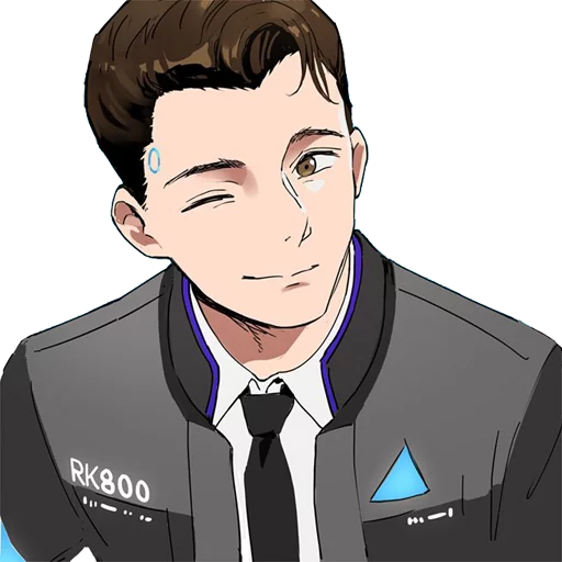 Стикерпак Detroit Become Human (Connor) для Telegram