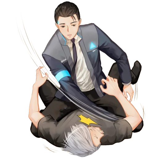 👊 Стикер «Detroit Become Human (Connor)» для Telegram