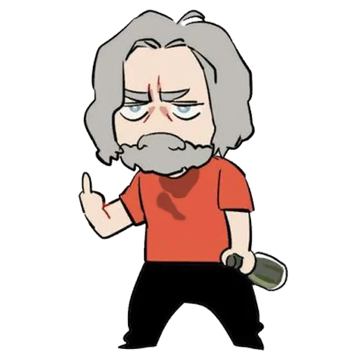 🖕 Стикер «Detroit Become Human (Connor)» для Telegram