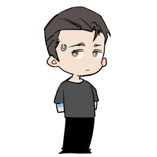 😒 Стикер «Detroit Become Human (Connor)» для Telegram