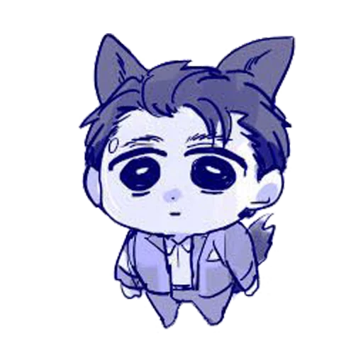 😶 Стикер «Detroit Become Human (Connor)» для Telegram
