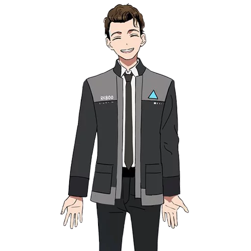 😁 Стикер «Detroit Become Human (Connor)» для Telegram