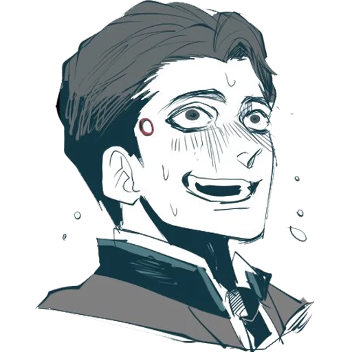 😀 Стикер «Detroit Become Human (Connor)» для Telegram