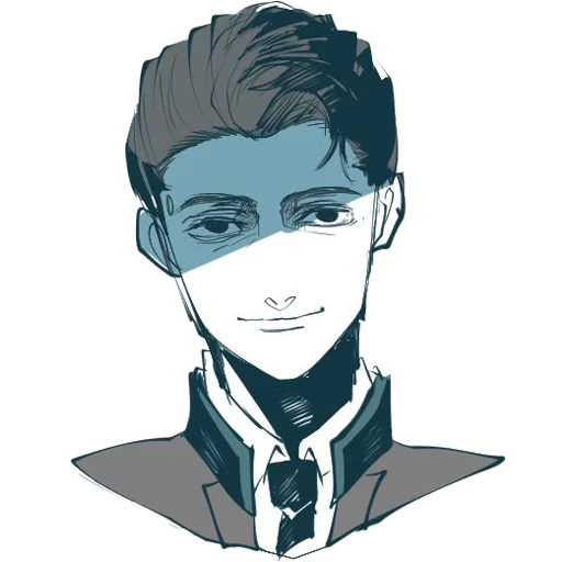😈 Стикер «Detroit Become Human (Connor)» для Telegram