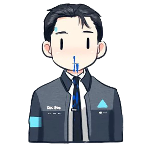 😳 Стикер «Detroit Become Human (Connor)» для Telegram