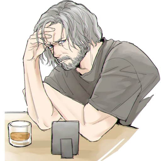 😒 Стикер «Detroit Become Human (Connor)» для Telegram
