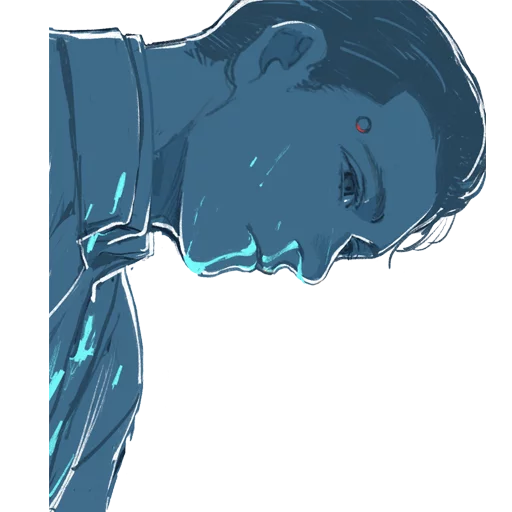 😵 Стикер «Detroit Become Human (Connor)» для Telegram