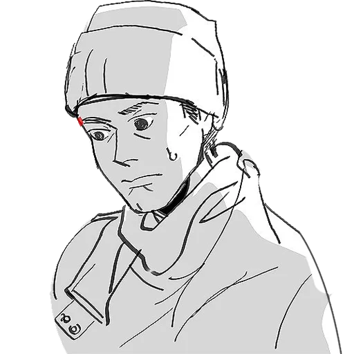 😥 Стикер «Detroit Become Human (Connor)» для Telegram