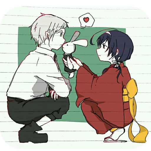 ❤️ Стикер «Izumi» для Telegram