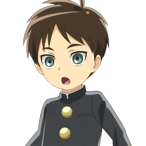 😧 Стикер «Attack on titan junior high» для Telegram