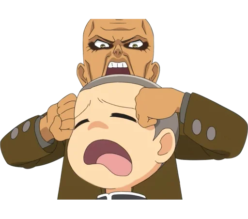 💪 Стикер «Attack on titan junior high» для Telegram