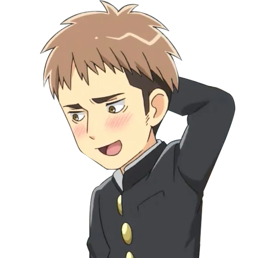 ☺️ Стикер «Attack on titan junior high» для Telegram