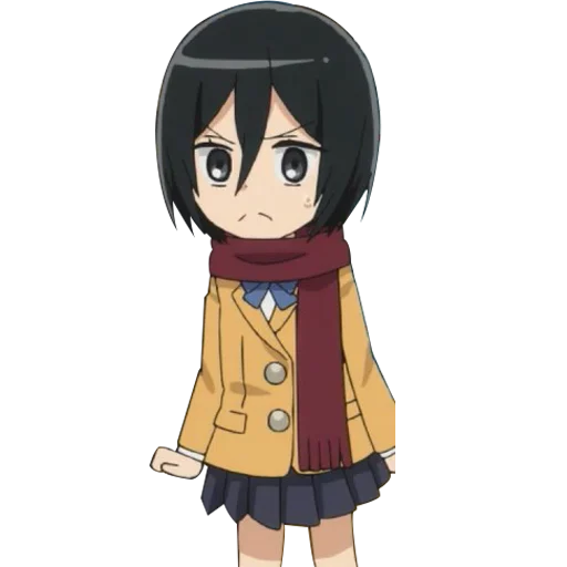 ☹️ Стикер «Attack on titan junior high» для Telegram