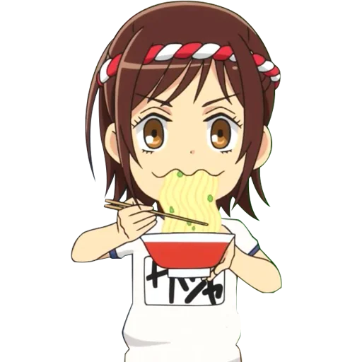 🍜 Стикер «Attack on titan junior high» для Telegram