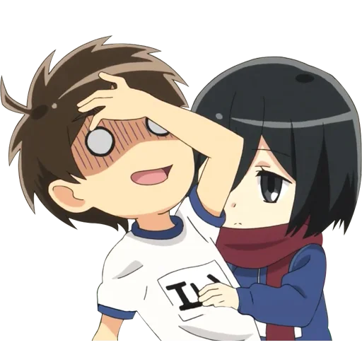 😱 Стикер «Attack on titan junior high» для Telegram