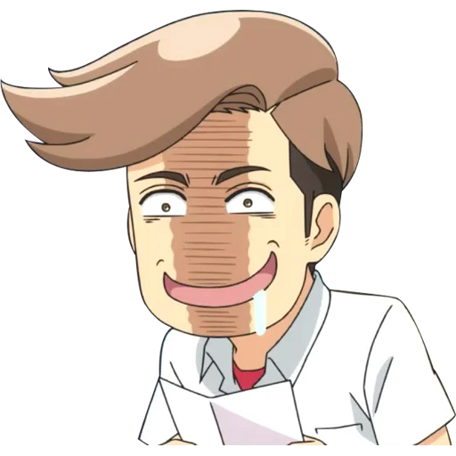 😈 Стикер «Attack on titan junior high» для Telegram