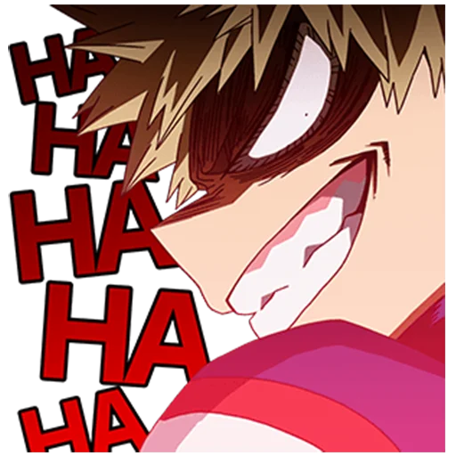 😈 Стикер «My Hero Academia 2» для Telegram